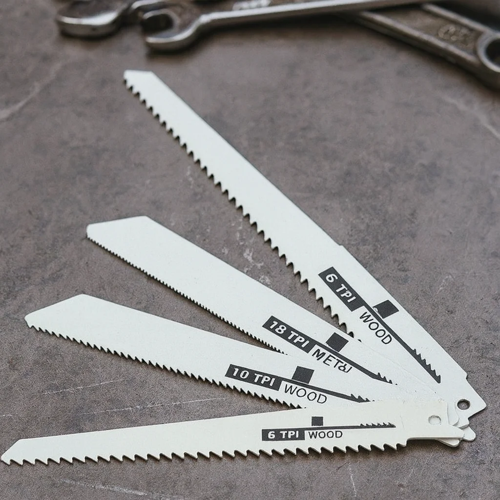 Reciprocating Saw Blade 4pcs Universal Wood and Metal Cutting Coarse and Fine Teeth DIY Professional Use Durable Tools
