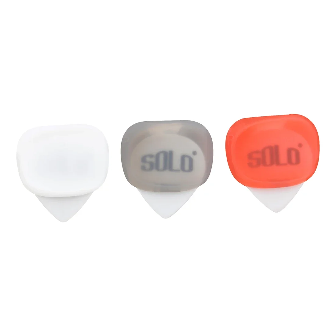 3Pcs SOLO Guitar Picks Professional Guitar Posture Corrector Non Slip with Silicone Sleeve Finger Fixator for Ukulele/Guitar