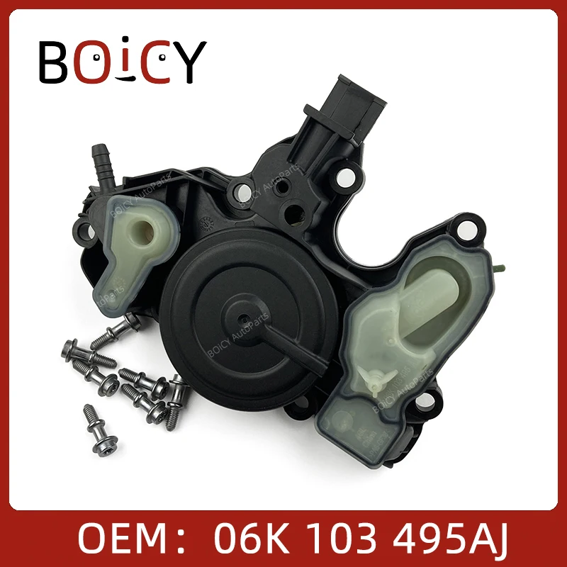 

Масляный Сепаратор BOICY PCV клапан для 1,8 2,0 VW Golf MK7 Passat CC Tiguan Audi A4 A6 Q5 Superb 06K103495AJ 06K103495AQ 06K103495BS