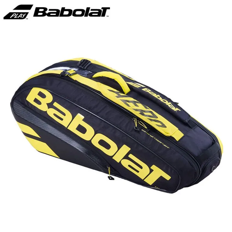 Adult Professional Babolat Court Tennis Bag 2R 3R 6R 12R Large Capacity Pure Aero Strike Series Tenis Backpack Tim Same Type Bag