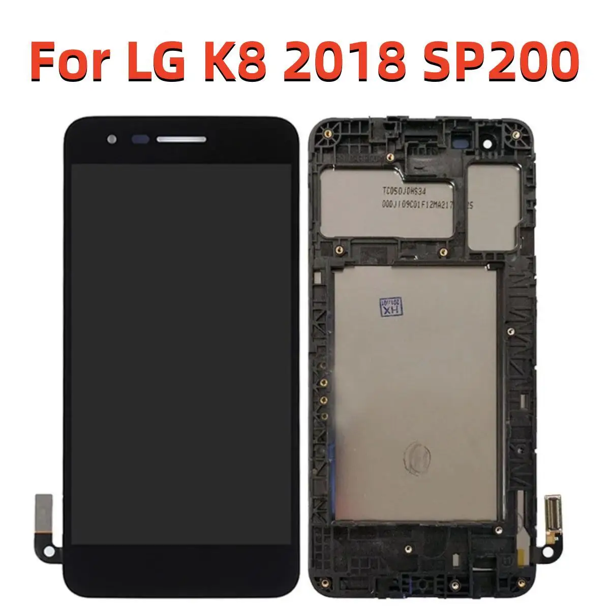 

For LG K8 2018 LCD Aristo 2 Plus SP200 Display For MX210 LM-X210 X210AM X210MA SP200 X210 Touch Screen Digitizer Assembly Frame