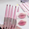 Nude Lip Liner with Lip Brush Cappuvini Korean Style Lip Makeup Long Last Velvet Matte Lipstick 4