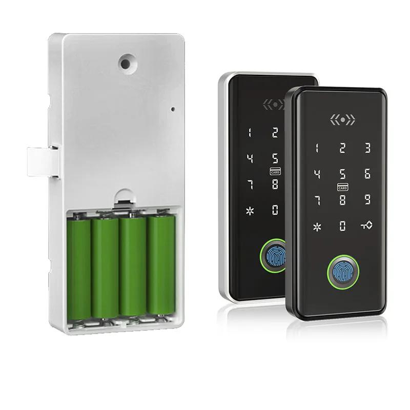 Intelligenter Muslimic Card Unlock Armadio Security Lock Cerradura Electrónica De Huella Dactylar