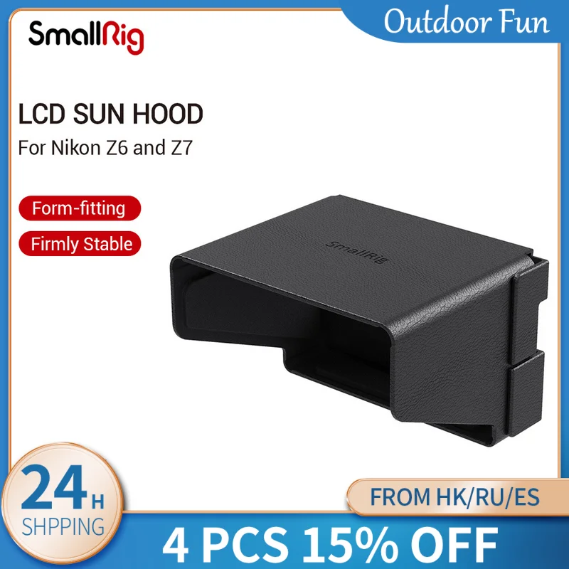 SmallRig Z5/Z6/Z7 LCD Sun Hood for Nikon Z5/Z6/Z7 Camera Cage LCD