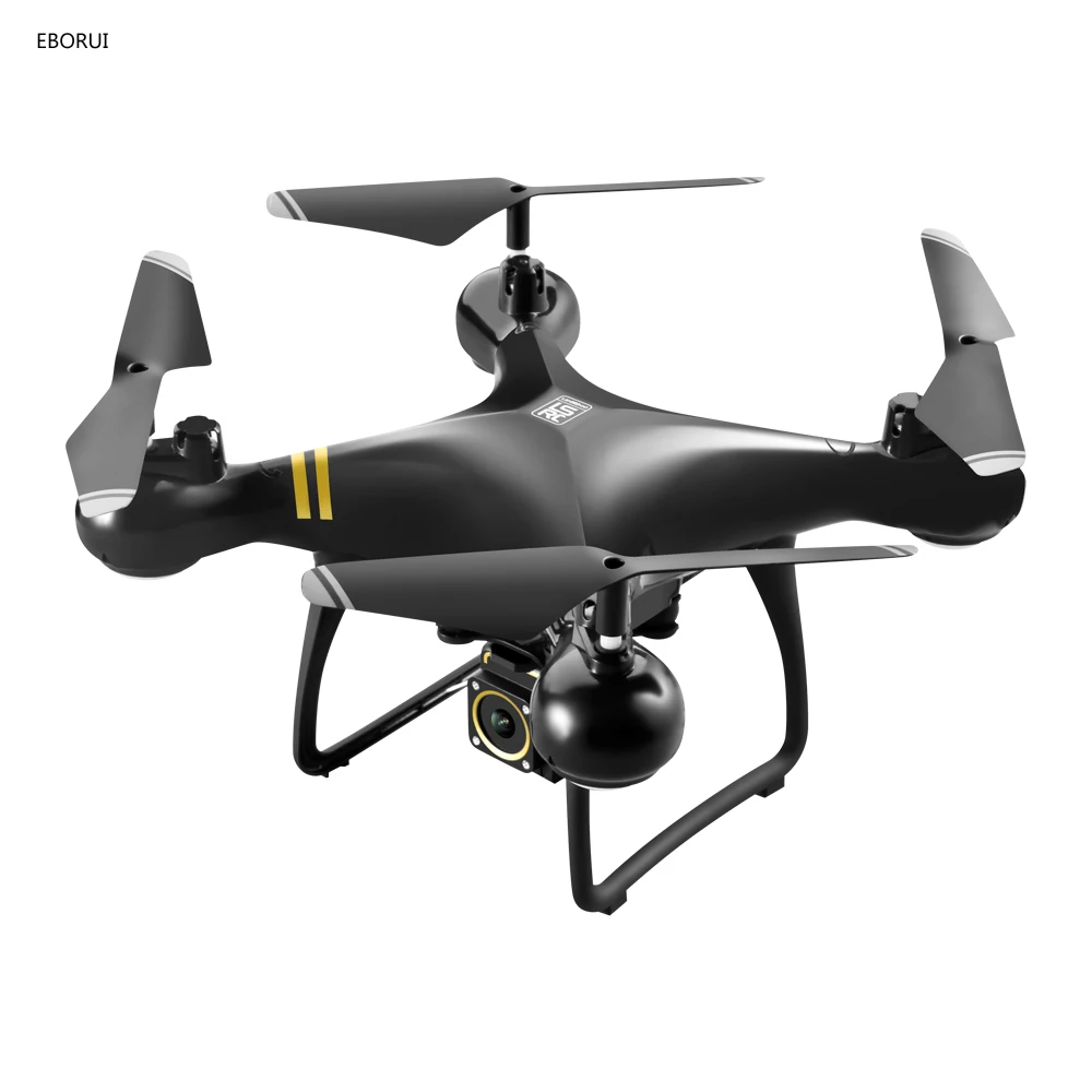EBORUI 608Pro RC Drone Wifi FPV 4K HD Camera Altitude Hold One Key Return Landing Take Off Headless RC Quadcopter Drone Gift