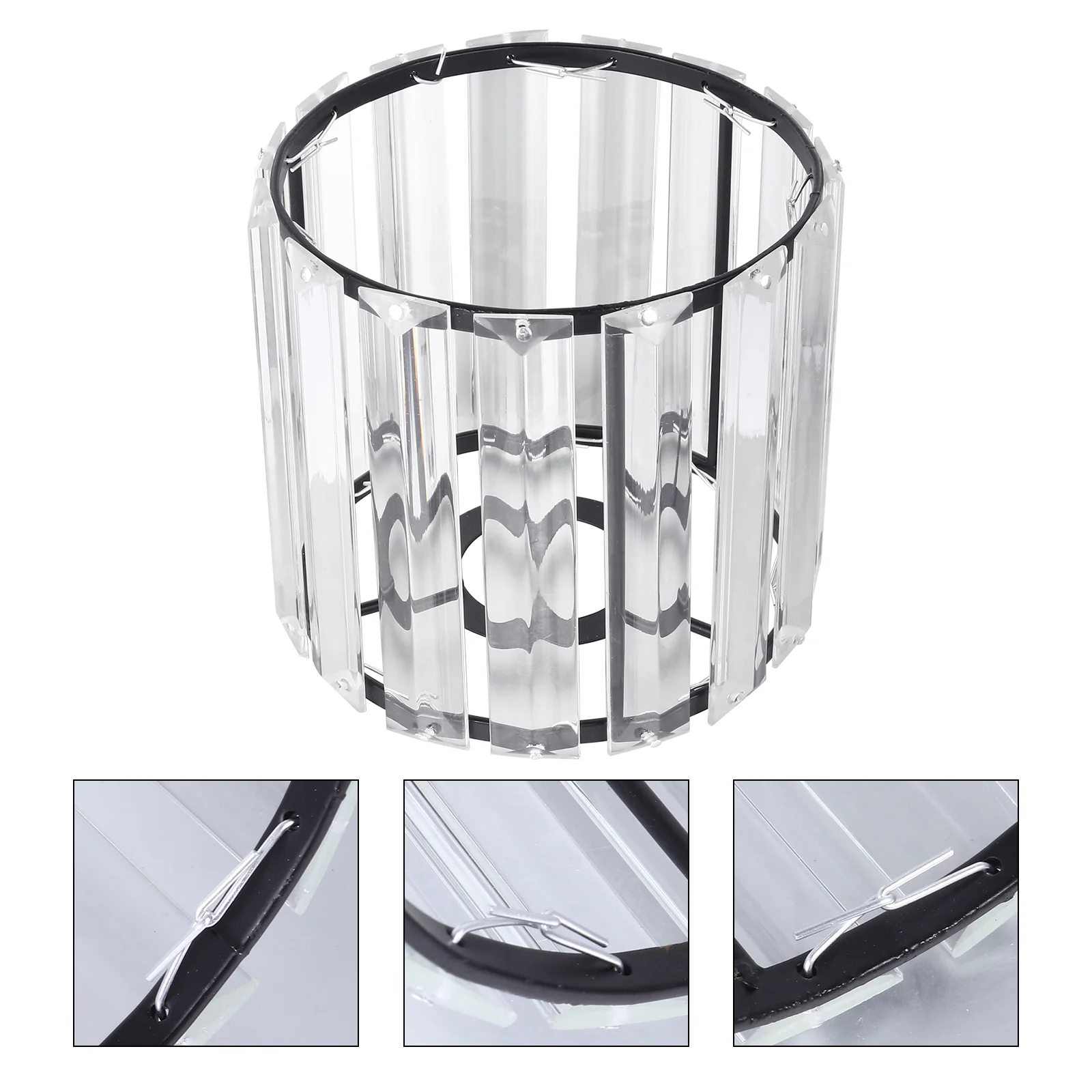 

Lamp Cover Shade Lampshade Light Bedside European Rhinestone Protctor Crystal Globe Glass Lampshades Drum Eggshell Nightstand