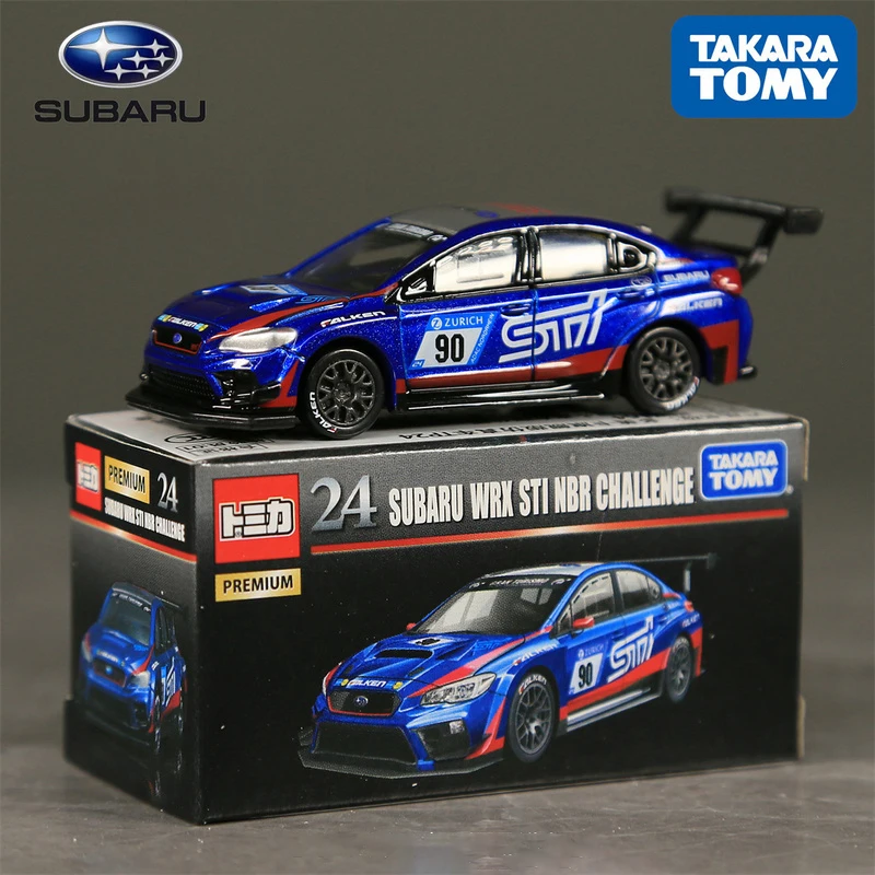 TOMY JDM Subaru STI WRX Subaru BRZ 360 Alloy Car Diecasts & Toy Vehicles Car Model Miniature Scale Model Car For Children 3