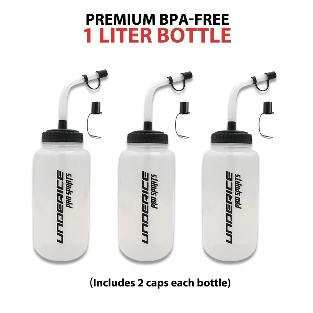 Boxing Water Bottle 1000ML Ice Hockey Accessories LDPE Ice Hockey Water Bottle BPA Free Sports Sports Equipment