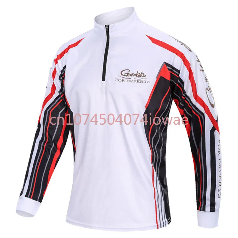 

Breathable Men Fishing Shirts Sport Outdoor Long Sleeve Jerseys Profesional Quick Dry Sun Anti-UV Hiking Fish Clothes