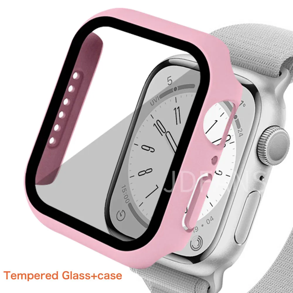 Enhanced Tempered Glass Protective Cover with HD Bumper