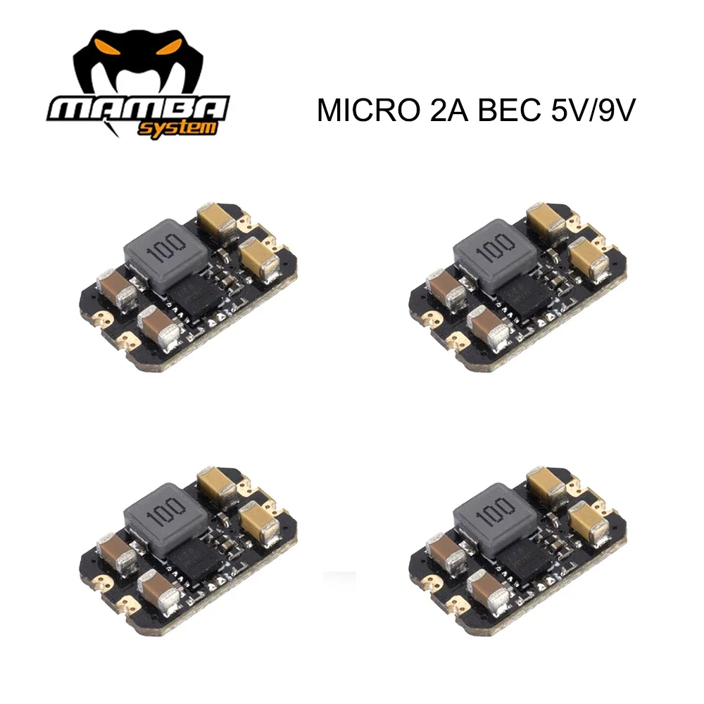 1PCS DIATONE MAMBA MICRO 2A 5V 9V FPV 드론 에어 유닛 DIY 부품용 조정 가능한 BEC 전원 모듈