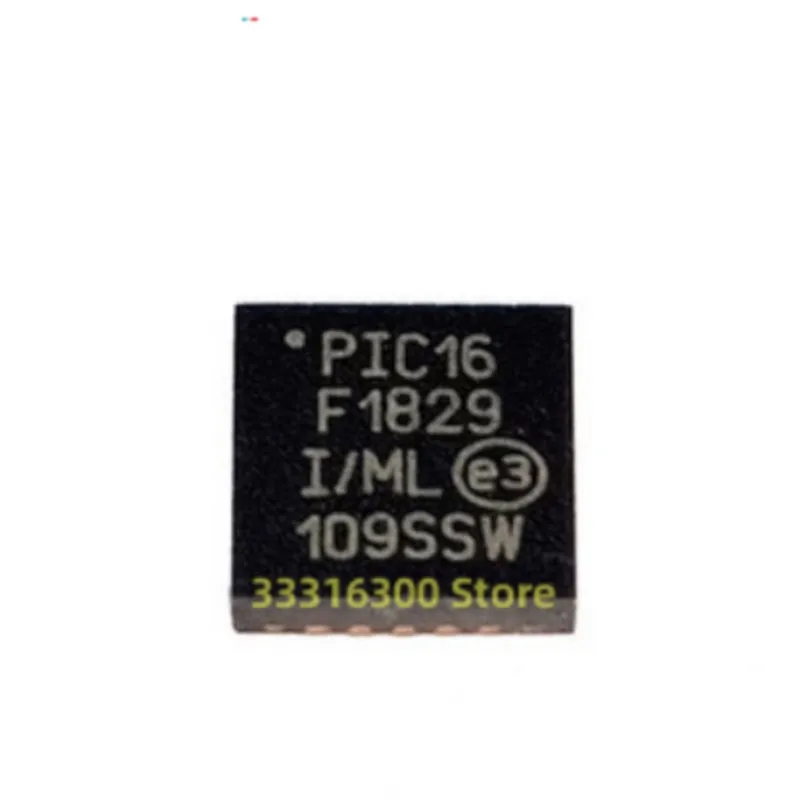 

5PCS New PIC16F1829-I/ML QFN20 Microcontroller chip IC