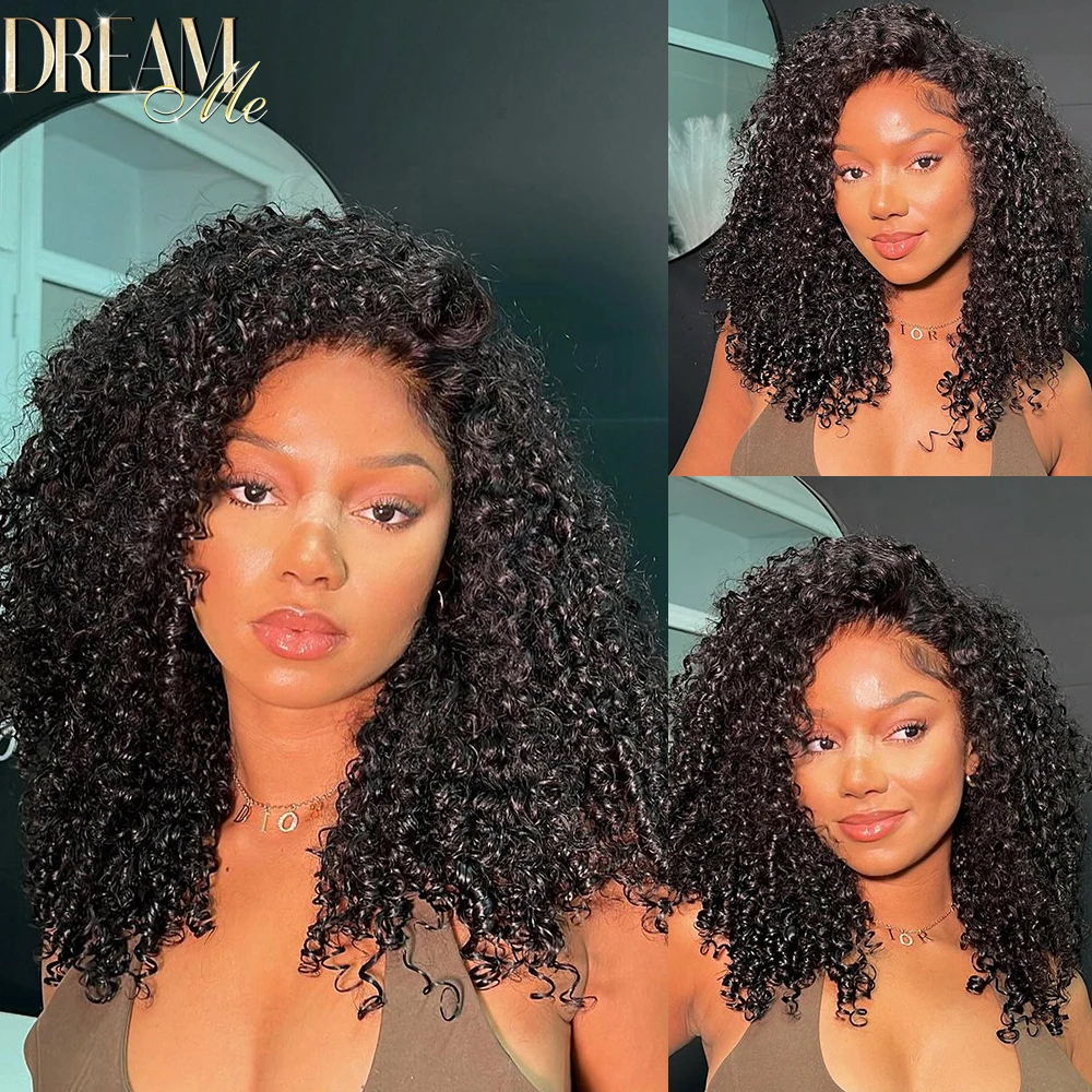 SKINLIKE 13x4/13X6 HD Lace Frontal Only Curly 13x4 Full Frontal Invisible HD Lace Front Only Human Hair For Woman Pre Plucked