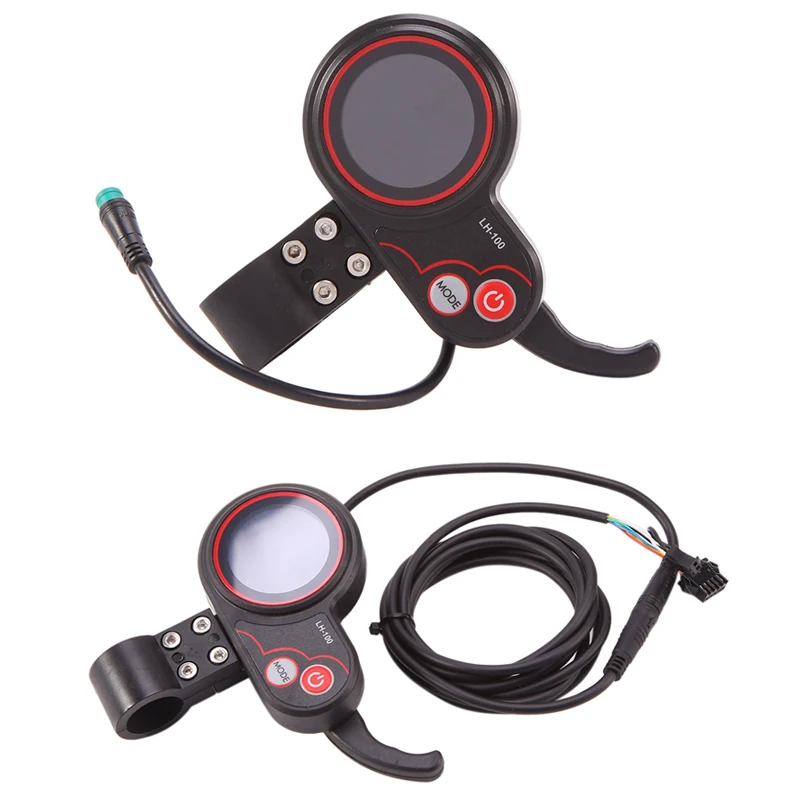 

LCD-LH100 24 В/36 В/48 В/60 в дисплей для электрического велосипеда, дроссельная заслонка, спидометр, панель управления для электрического скутера