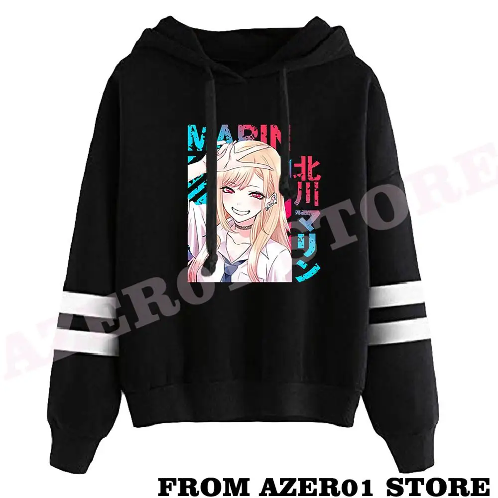 

My Dress Up Darling Marin Kitagawa Merch Hoodies Winter Streetwear Men/Women Hoodie Sweatshirt Long sleeve Hooded Sweater