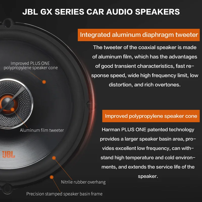 مكبرات صوت للسيارة JBL مكبرات صوت محورية ثلاثية من...