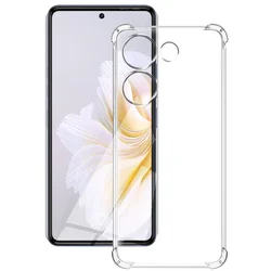 Silicone Soft Clear Shockproof Phone Case Cover for Tecno Camon 18 (Shockproof Case)