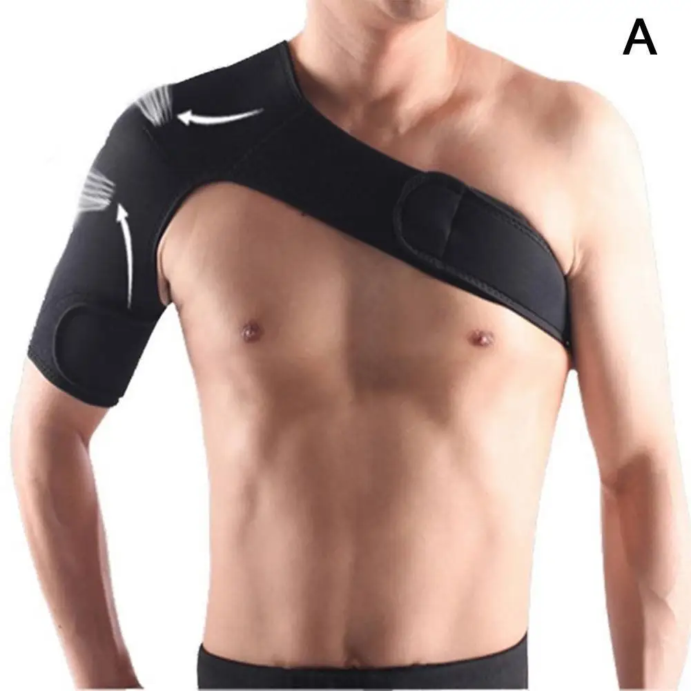 Single Shoulder and Back Support Brace 1