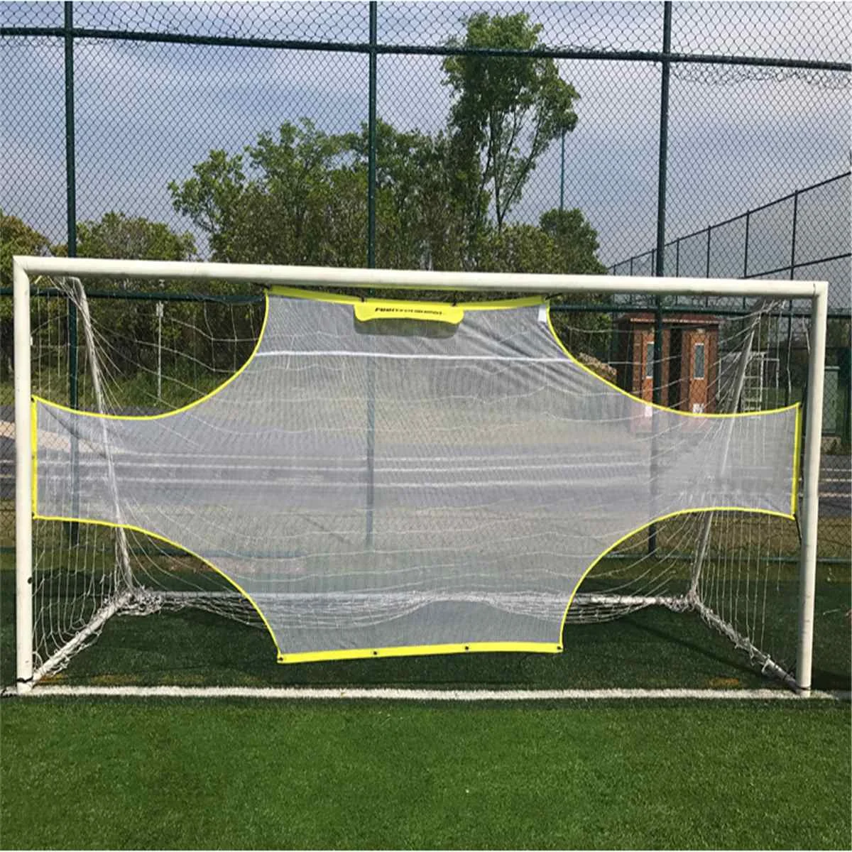 Formação Tiro Goleiro Net, Alvo Bola de Futebol Net, Outdoor Ferramenta de  Treinamento de Futebol, 5-11 Pessoa, Novo