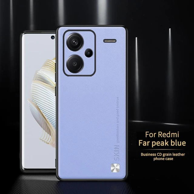 Luxury Leather Phone Case For Xiaomi Redmi Note 13 Pro Plus Note13 Pro Note  12 Pro 4G Silicone Cover Redmi Note13 Pro Plus Funda - AliExpress