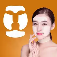 3/4pcs Soluble Collagen Film Paper Full Facial Mask Cloth Anti-Aging Face Neck Filler Collagen Firming Lifting Face Care 1