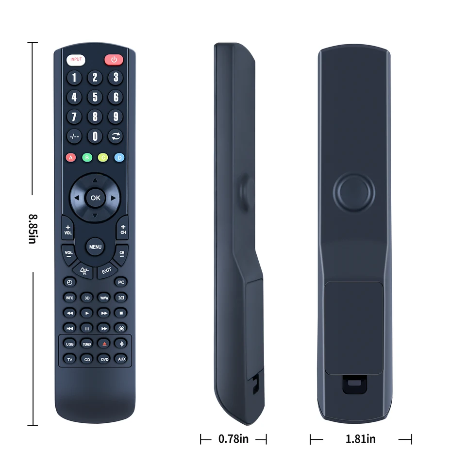 Télécommande De Remplacement AXD7668 Pour Amplis Pioneer SC-65, SC-67, SC-68, SC-1522 - Neuf
