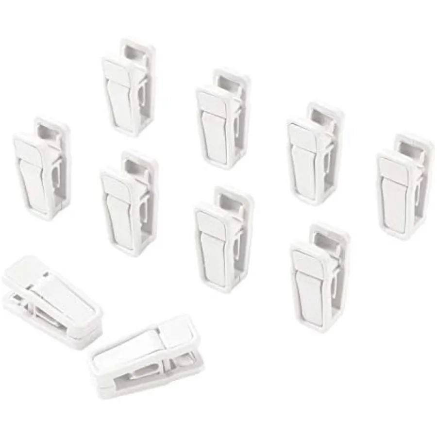 NonSlip Velvet Clothes Hangers for Baby and Clothing Storage with 10 Finger Clips 30Pack White Hangers Ideal for Closet Organiz