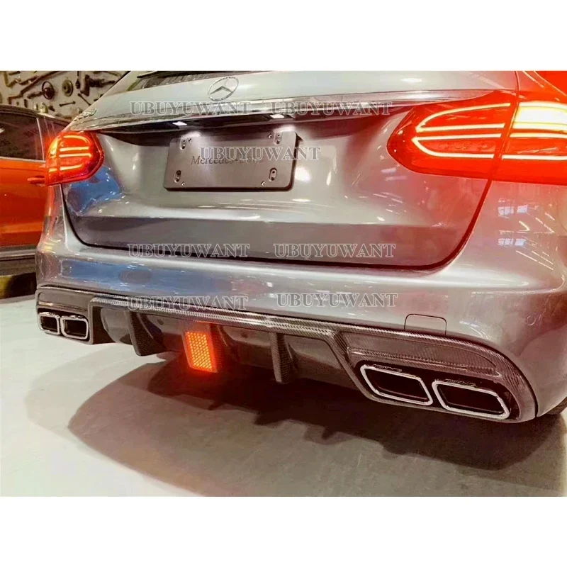 

Отделение из настоящего углеродного волокна для Benz C200 W205 SEDAN / Wagon C180 C260 C200 C300 автомобильный Стайлинг 2014-2019