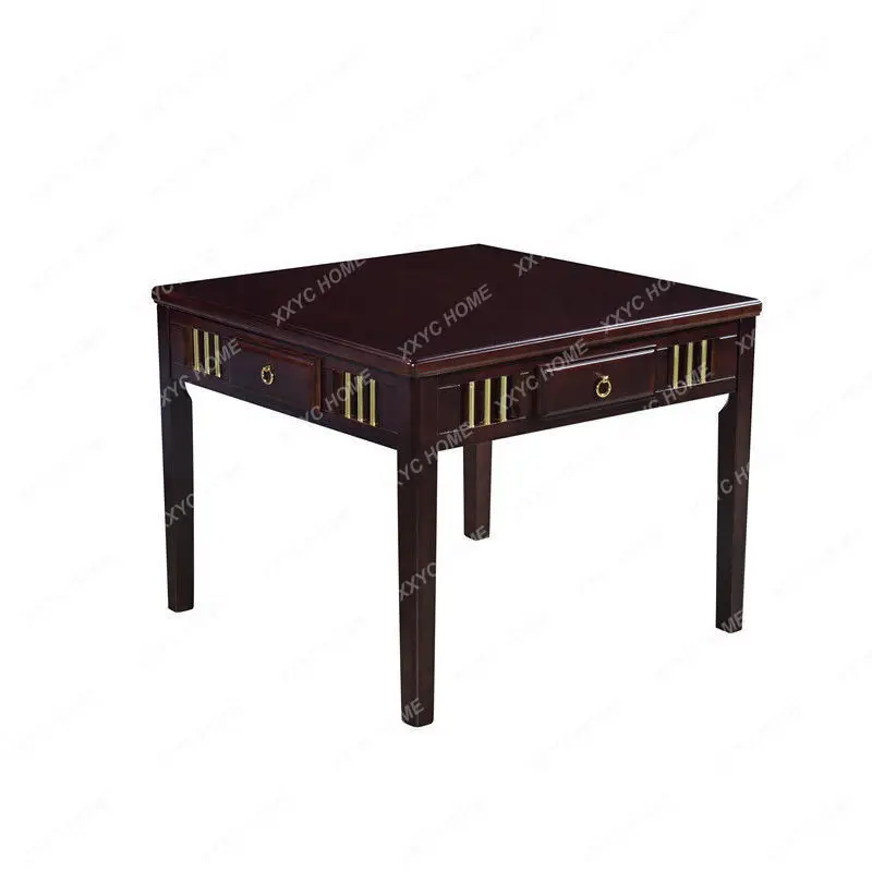 

Автоматическая машина для Маджонга, обеденный стол двойного назначения, универсальная машина, пеньковый электрический стол для Маджонга, домашний стол с стулом