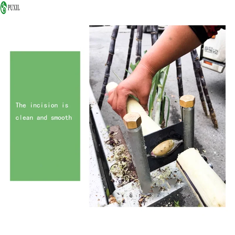Manual Sugarcane Peelers Sugarcane Peeling Machine Sugar cane Peeler Diameter Knives Hand Tool 6