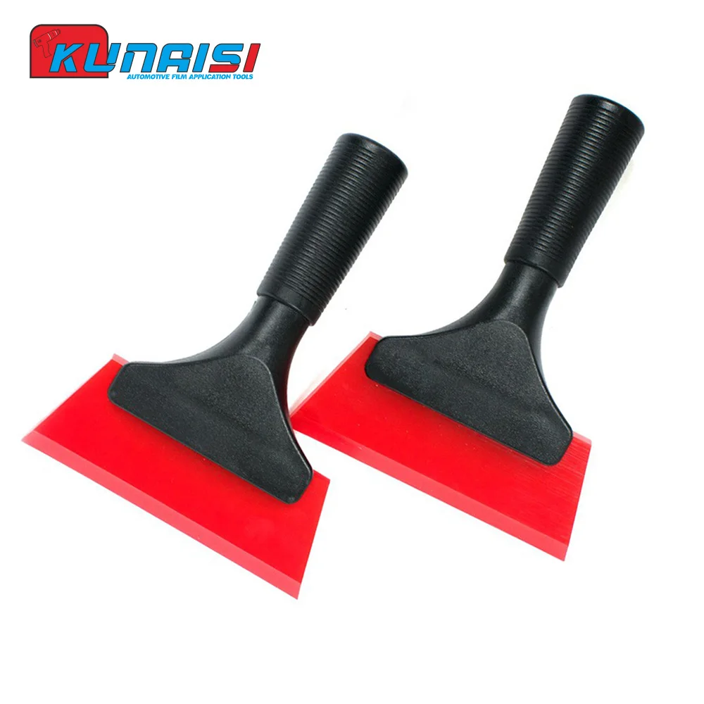 1PCS Automotive Window Film Scraper Vinyl Packaging Kit for Wallpaper and Film Scraping Glass Cleaning Silicone Scraper KUNAISI car film scraper car vinyl scraper silicone scraper automotive film tools car wrapping tools car cleaning kit window scraper window scraper tool