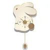 Creative Rabbit Wall Clock Living Room Fashion Restaurant Background Decoration Clock 5