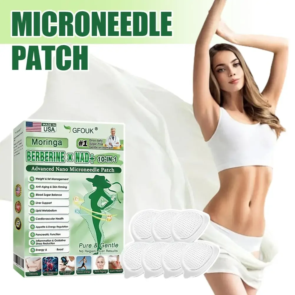Patch amincissant nano microneedle berberine nad raffermissant corps_voghion.com