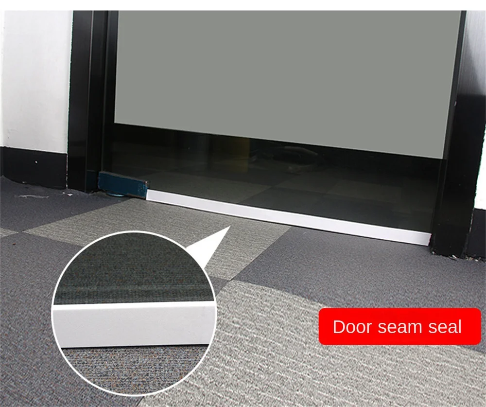Description Picture 6 of item2PCS Single Side White Sealing Strip 1mm 2mm 3mm Thickness Self-adhesive Window Door Heat Insulation Anti Collision Foam