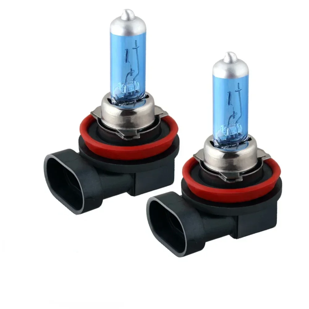

2pcs H8 Halogen Led Bulbs 35W DC 12V Fog Lights High Power Car Headlights Lamp Super White Halogen Bulbs Car Lamp