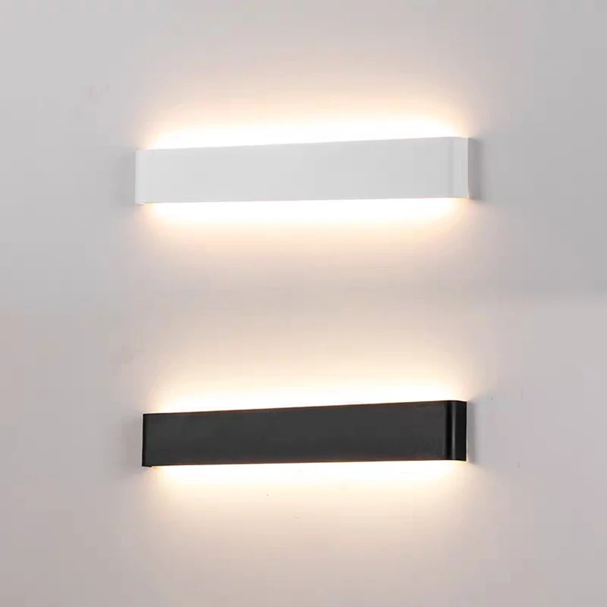 

16W LED Wall Lamp Staircase Light Mirror Light Indoor Sconce Fixture Rectangle Bedroom Bedside Wall Light Living Room Decoration