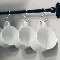 S Shaped Hooks Stainless Steel Metal Hanger 2