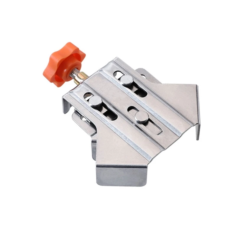 Heavy Duty 90° Clamp Stainless Steel Corner Clamp 2 Type for Accurate Woodworking Strong Grip Effortless Operation