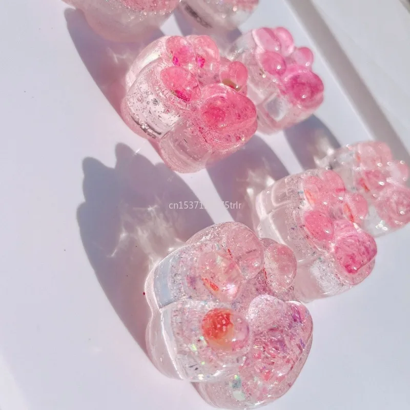 New Soft Sticky Stress Relief Relax Toy Squeeze Toy Cat Paw Foot Antistress Decompressing and Pinching Cat Paw Antistress Toy 3