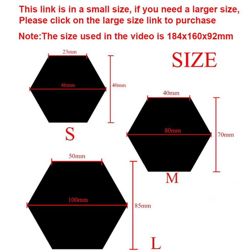 6/12Pcs 3D Mirror Wall Stickers Acrylic Self Adhesive Removable Hexagon Wall Decal Living Room Home Art Mirror Sticker Ornament