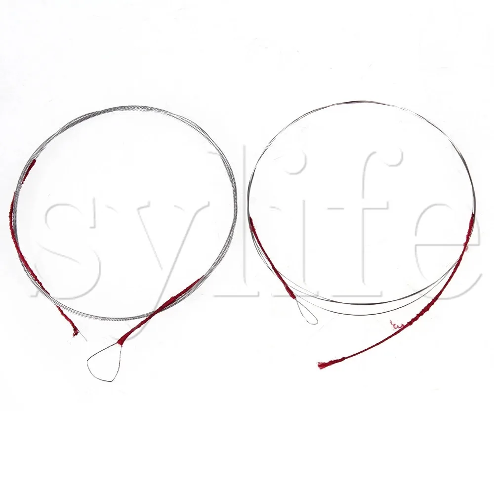 

2x Professional Silver Chinese Erhu Accessory Inner&Outter String General