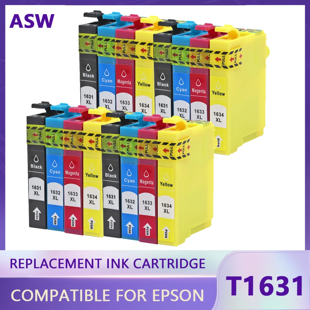 Фотообои ASW 16XL для Epson T1631 совместимы с анализатором WF2630 WF2010 WF2510 | Компьютеры и офис