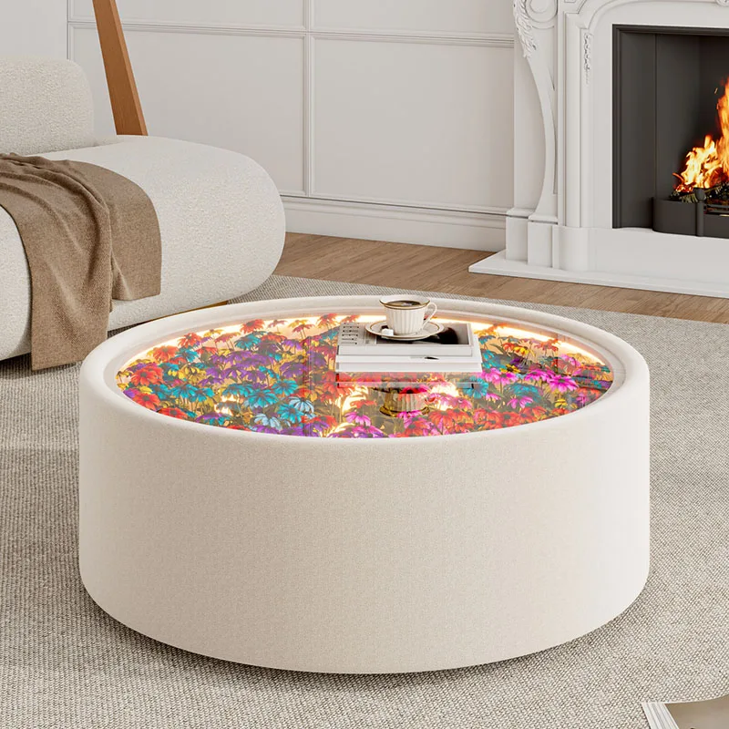 Designer Unique Coffee Table Modern Decoration Simple Clear Aesthetic Side Table Minimalist Unique Couchtisch Salon Furniture
