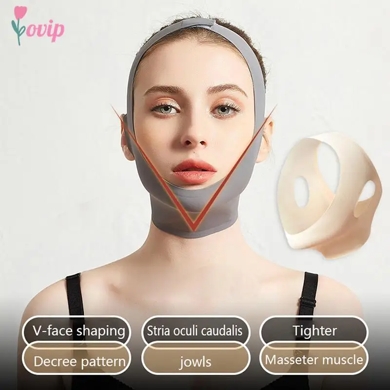 

Face V Shaper Facial Slimming Bandage Relaxation Lift Up Belt Shape Lift Reduce Double Chin Face Thining Band Beauty Tools