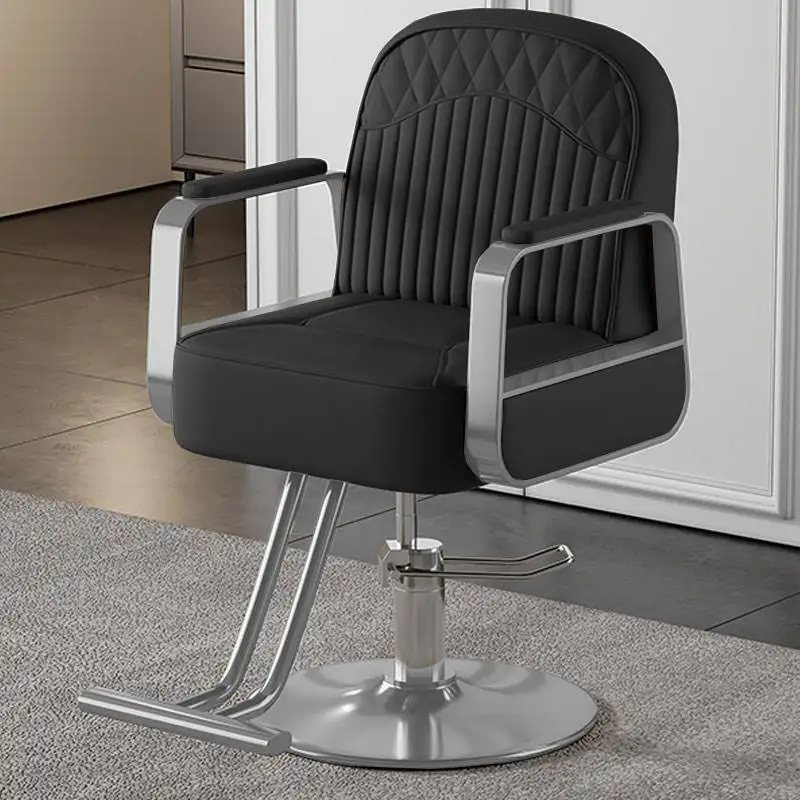 Shampoo Manicure Barber Chair Hairdressing Metal Equipment Facial Barber Chair Facial Ergonomic Silla De Barbero Salon Furniture