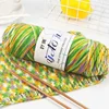 100g/ball Gradient Colored Cotton Yarn Soft Knitted Warm Scarf Sweater DIY Material Crochet Yarn 5-strand Medium Thick Yarn 1