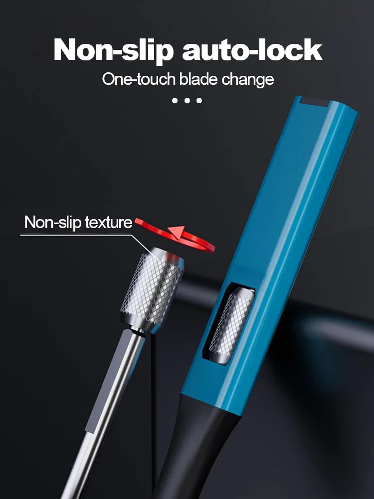 Description Picture 4 of itemMetal Scalpel Knife Tools Kit Cutter Engraving Craft Knives+ 5pcs 11# Blades Replacement Mobile Phone PCB DIY Repair Hand Tools