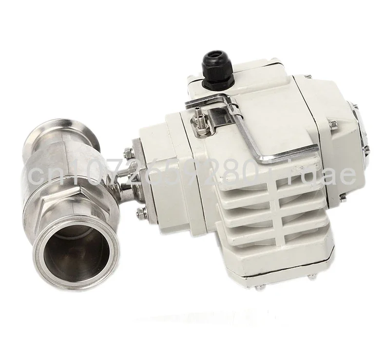 

76mm Electric Motorized Sanitary SUS304 Clamp Ball Valve for Food and Drinking Water