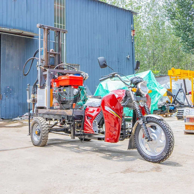 180M Depth Water Well Drilling Rig Portable Artesian Water Drill Equipment Prices 3