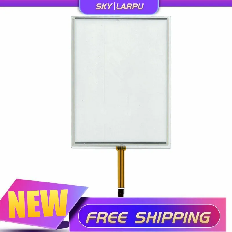 

New 10.4 Inch 5 Wire Resistive Touch Screen For 234mm*178mm Industrial Equipment Digitizer Panel Glass Free Shipping